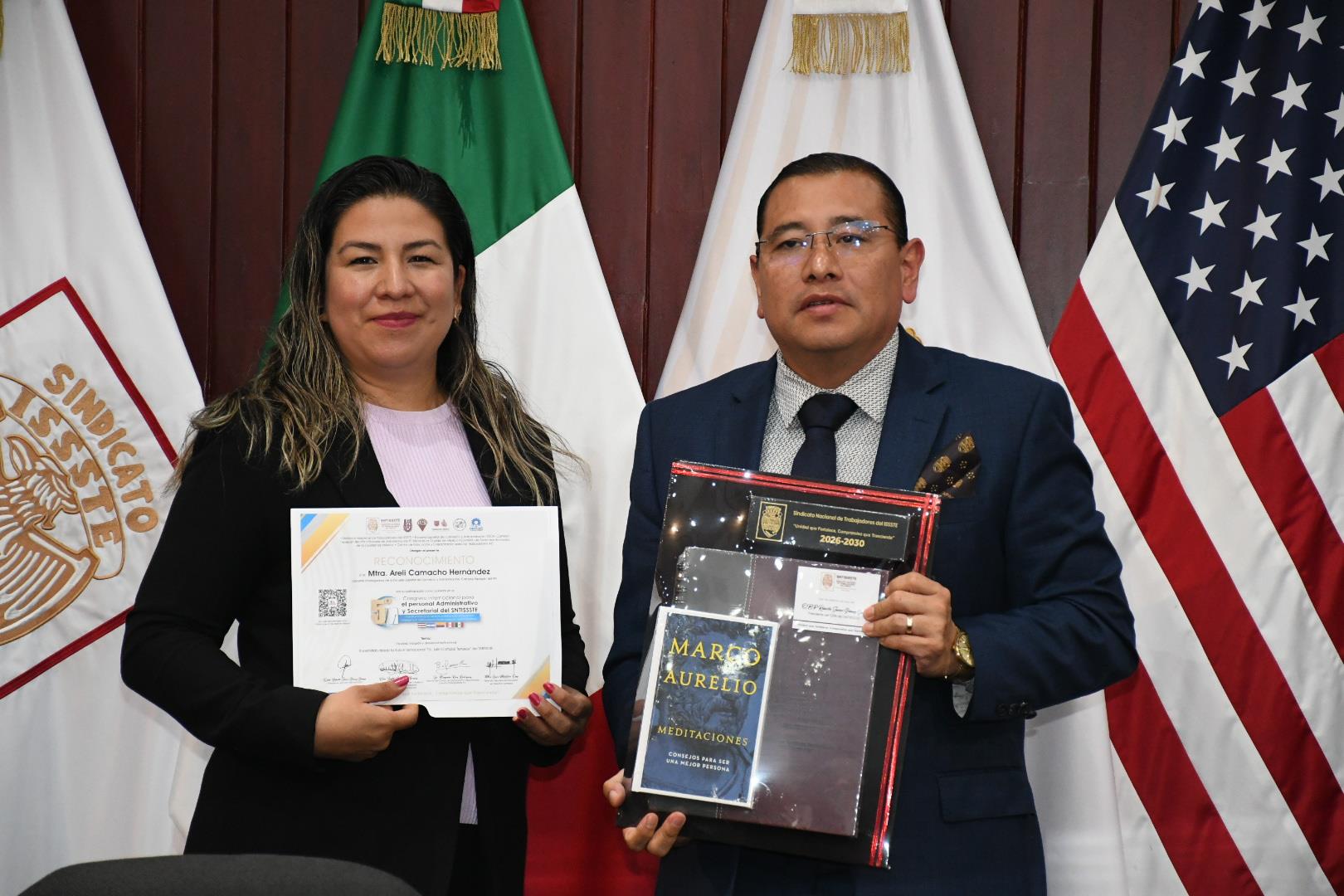 5° Congreso Internacional para Personal Administrativo y Secretarial del SNTISSSTE, Inauguración, Día 2